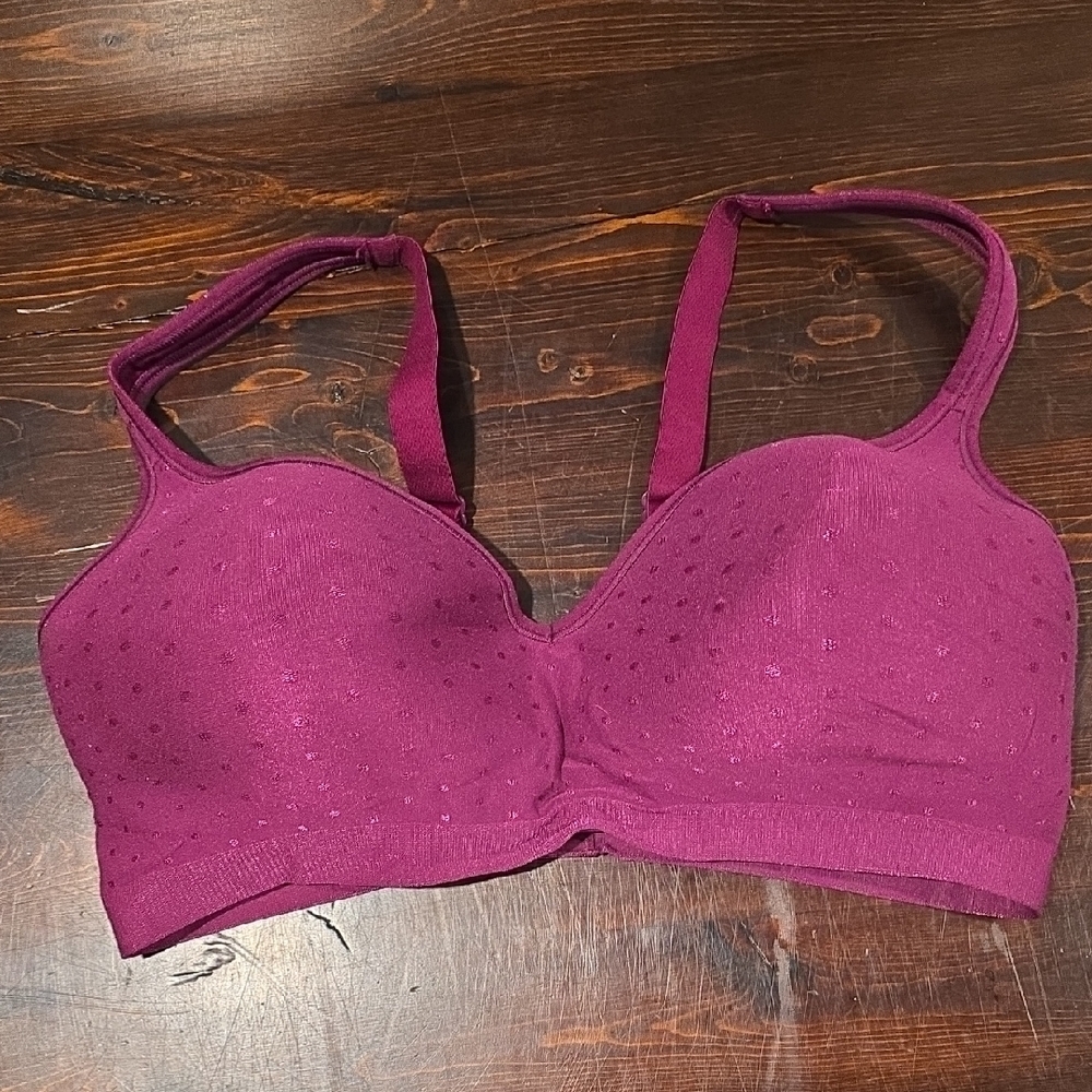 Bali Comfort Revolution Wireless Bra - Purple Swirl - 40D
